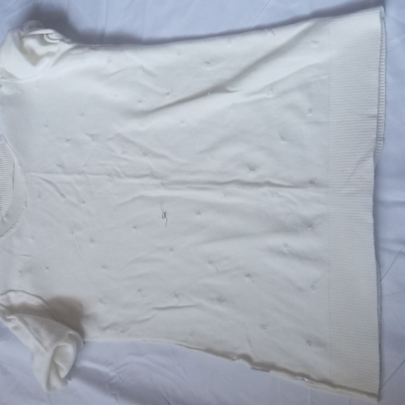 New York & Company Women's Sweater with beads size extra small - Picture 7 of 8